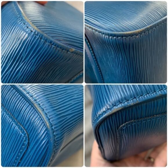Louis Vuitton Speedy 25 Toledo Blue Epi - Picture 4 of 17